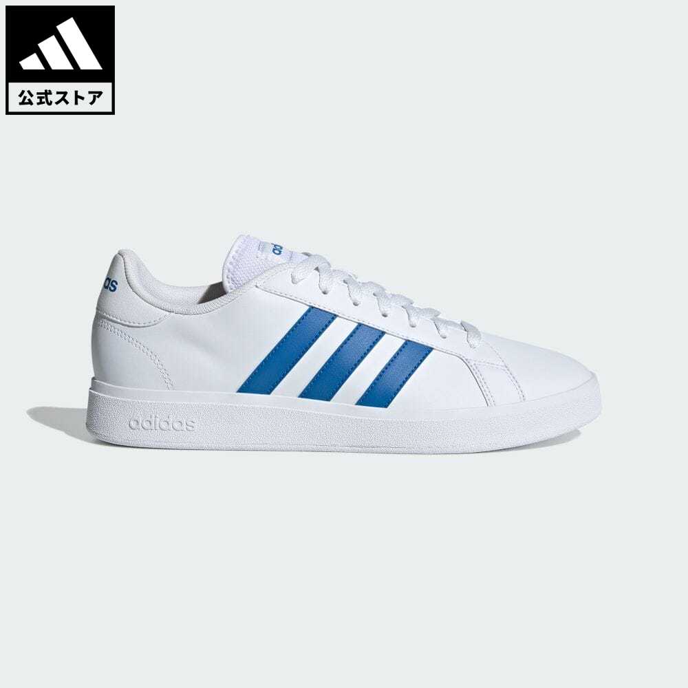 アディダス adidas 返品可 グランドコート TD ライフスタイル コート カジュアル / GrandCourt TD Lifestyle Court Casual スポーツウェア メンズ レディース シューズ・靴 スニーカー 白 ホワイト ID3022 テニスシューズ ローカット p0517