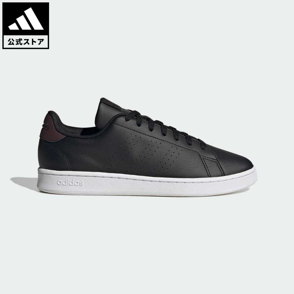 楽天adidas Online Shop 楽天市場店【公式】アディダス adidas 返品可 アドバンテージ / Advantage スポーツウェア メンズ レディース シューズ・靴 スニーカー 黒 ブラック ID9630 テニスシューズ ローカット p0517