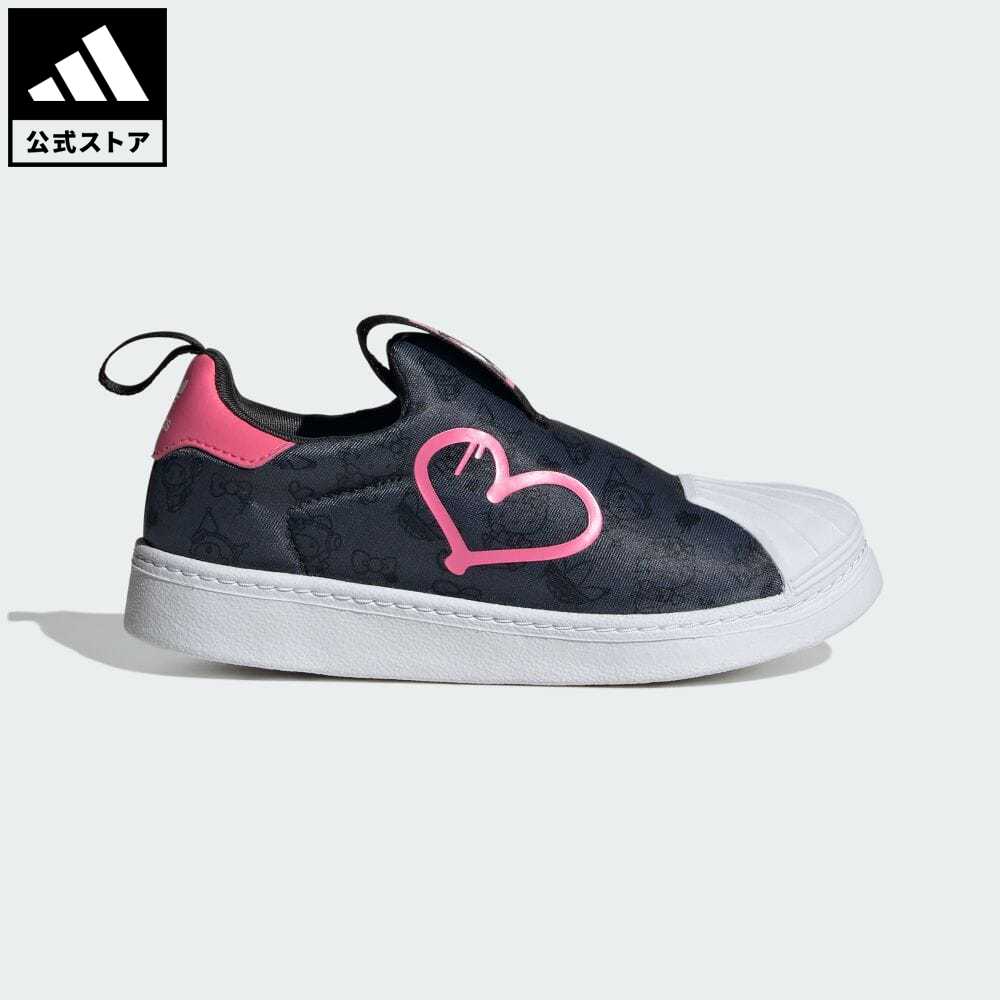 楽天adidas Online Shop 楽天市場店【公式】アディダス adidas 返品可 アディダス オリジナルス × ハローキティ&フレンズ SST 360 キッズ / adidas Originals × Hello Kitty and Friends SST 360 Kids オリジナルス キッズ／子供用 シューズ・靴 スニーカー グレー IF3554 ローカット p0517