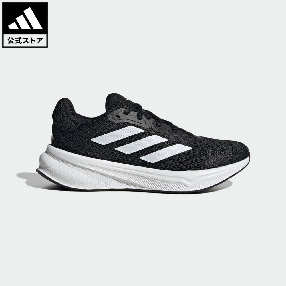 アディダス adidas 返品可 ランニング レスポンス / Response レディース シューズ・靴 スポーツシューズ 黒 ブラック IG1412 ランニングシューズ p0517