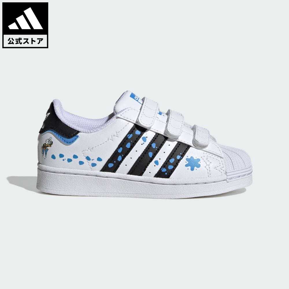 楽天adidas Online Shop 楽天市場店【公式】アディダス adidas 返品可 アディダス オリジナルス × ディズニー SST キッズ / adidas Originals × Disney SST Kids オリジナルス キッズ／子供用 シューズ・靴 スニーカー 白 ホワイト IG6264 ローカット notp