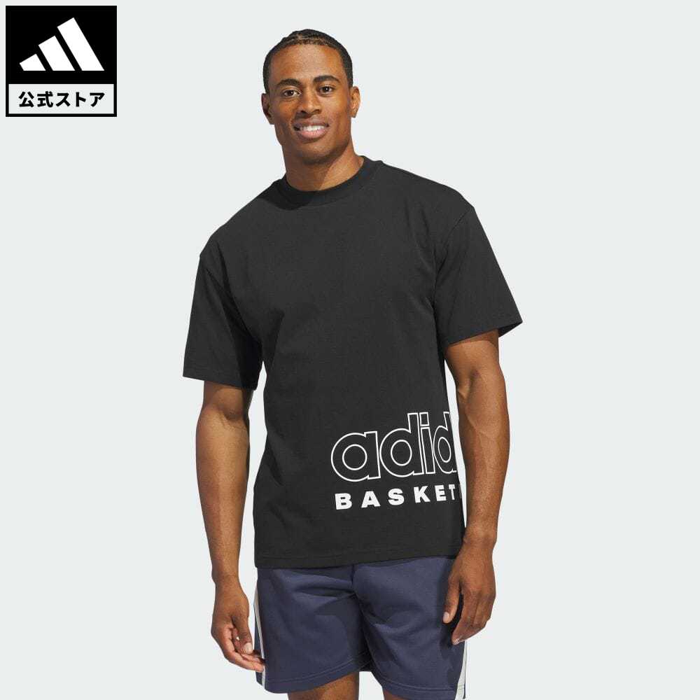 ウエア 【公式】アディダス adidas 返品可 バスケットボール アディダス バスケットボール セレクト 半袖Tシャツ メンズ ウェア・服 トップス Tシャツ 黒 ブラック IR9267 半袖 p0517