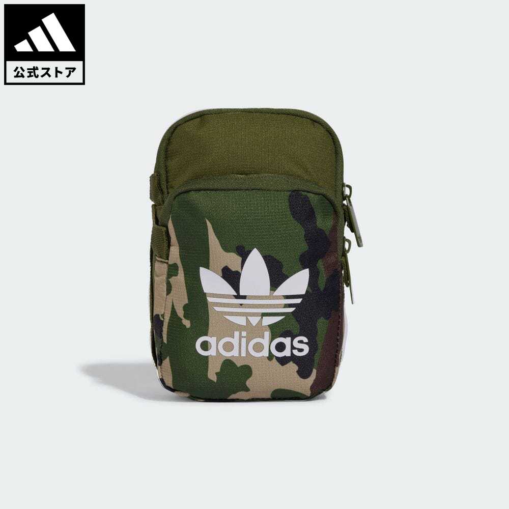 アディダス adidas 返品可 カモ フェスティバル バッグ オリジナルス メンズ レディース アクセサリー バッグ・カバン ショルダーバッグ 緑 グリーン IT7553 父の日