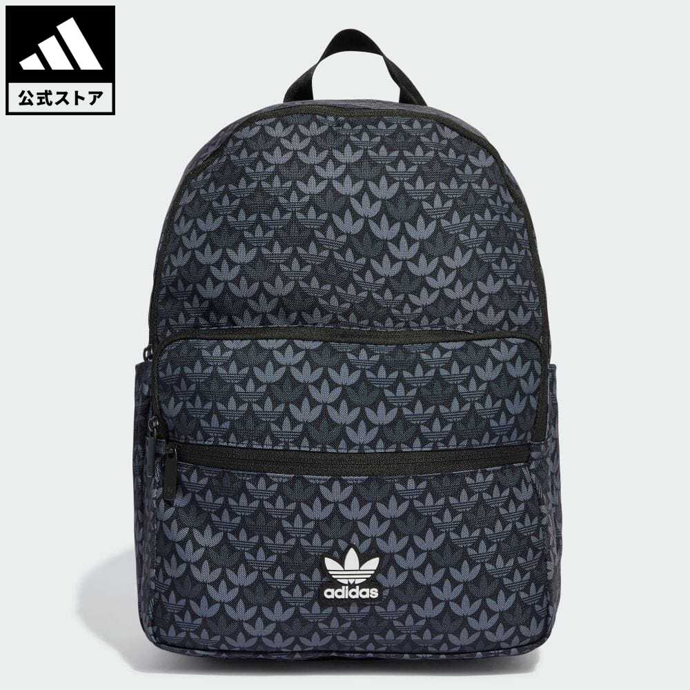 【公式】アディダス adidas 返品可 モノグラム バックパック オリジナルス メンズ レディース アクセサリー バッグ・カバン バックパック/リュックサック 黒 ブラック IU0009 リュック 父の日