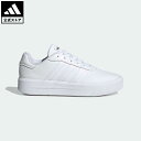 【公式】アディダス adidas 返品可 スケートボーディング コート プラットフォーム / Court Platform スポーツウェア レディース シューズ・靴 スニーカー 白 ホワイト GV9000 ローカット