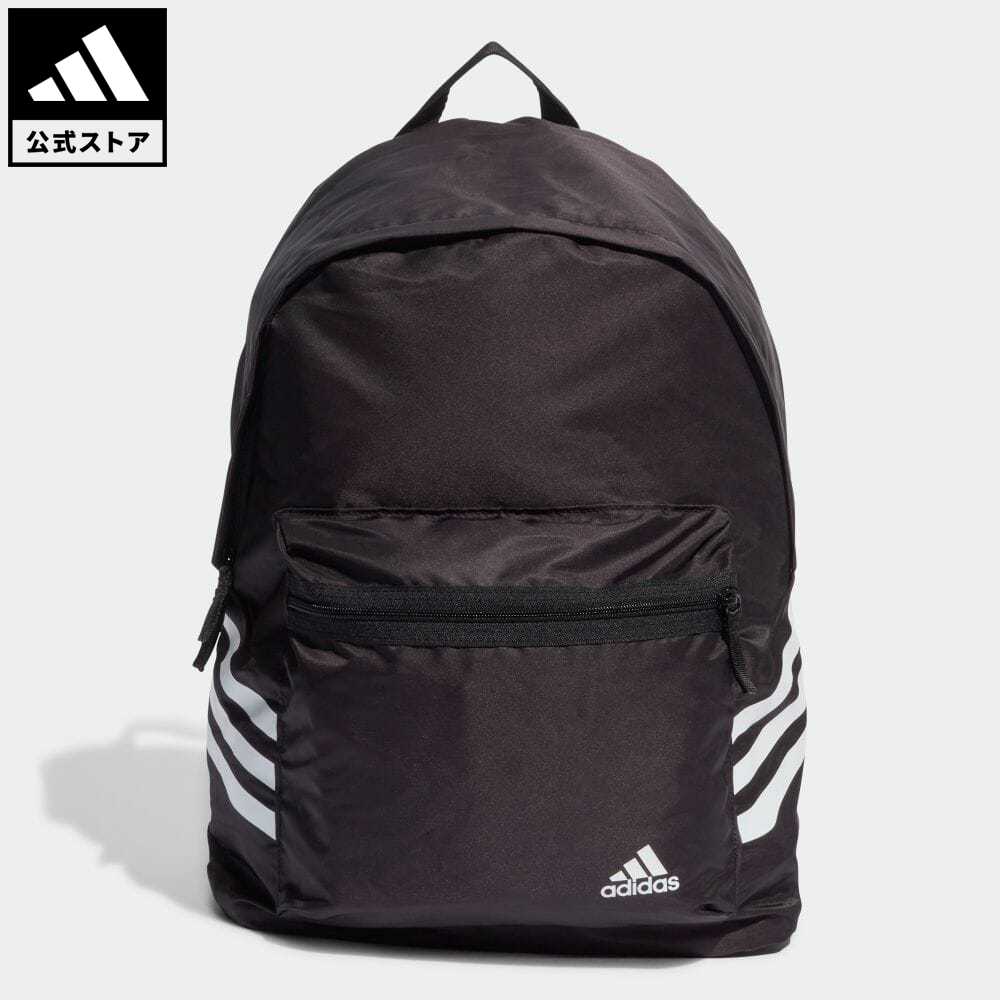 【60%OFF 2/15-2/20】 【公式】アディダス adidas 返品可 クラシック フューチャーアイコン スリーストライプス バックパック メンズ レディース アクセサリー バッグ・カバン バックパック/リュックサック 黒 ブラック HH7066 リュックのサムネイル