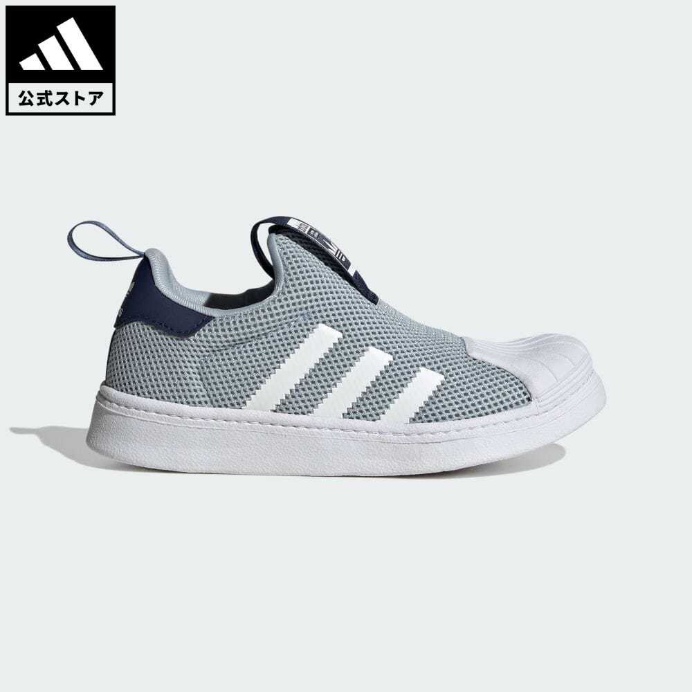 【20%OFF 8/4-8/10】【公式】アディダス adidas 返品可 SST 360 オリジナルス キッズ／子供用 シューズ・靴 スニーカー 青 ブルー IF5917 ローカット p0804のサムネイル