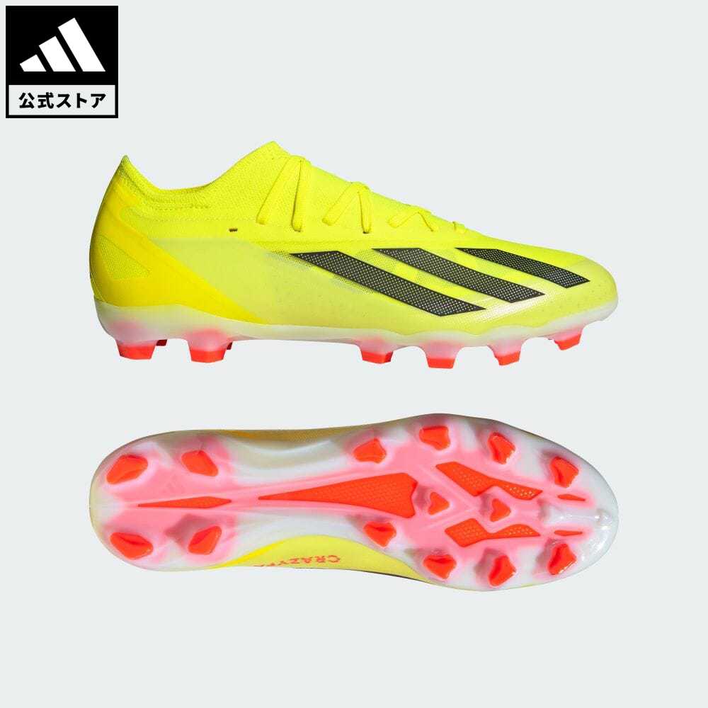 アディダス adidas 返品可 サッカー エックス クレイジーファスト プロ HG/AG /土・人工芝用 / X Crazyfast Pro HG/AG メンズ レディース シューズ・靴 スパイク イエロー IG8975 サッカースパイク