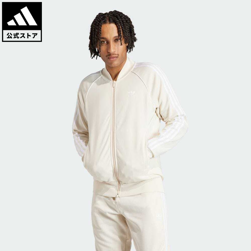 【公式】アディダス adidas 返品可 アディカラー クラシックス SSTトラックジャケット（ジャージ） オリジナルス メンズ ウェア・服 トップス ジャージ 白 ホワイト IR9864 上着 p0517