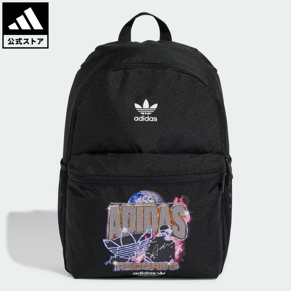 楽天adidas Online Shop 楽天市場店【公式】アディダス adidas 返品可 ユース バックパック オリジナルス キッズ／子供用 アクセサリー バッグ・カバン バックパック/リュックサック 黒 ブラック IT7345 リュック