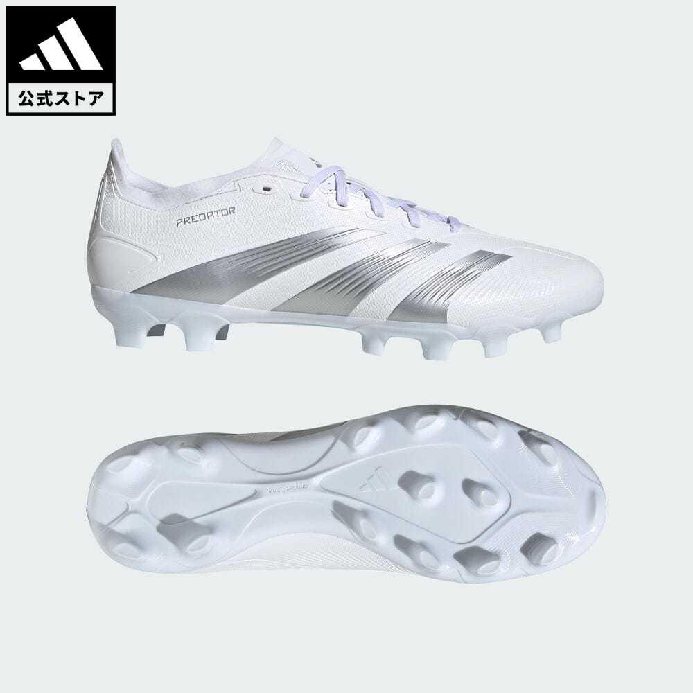 楽天adidas Online Shop 楽天市場店【公式】アディダス adidas 返品可 サッカー プレデター 24 LEAGUE Low HG/AG / 土・人工芝用 / Predator 24 League Low HG/AG メンズ レディース シューズ・靴 スパイク 白 ホワイト IE2611 サッカースパイク