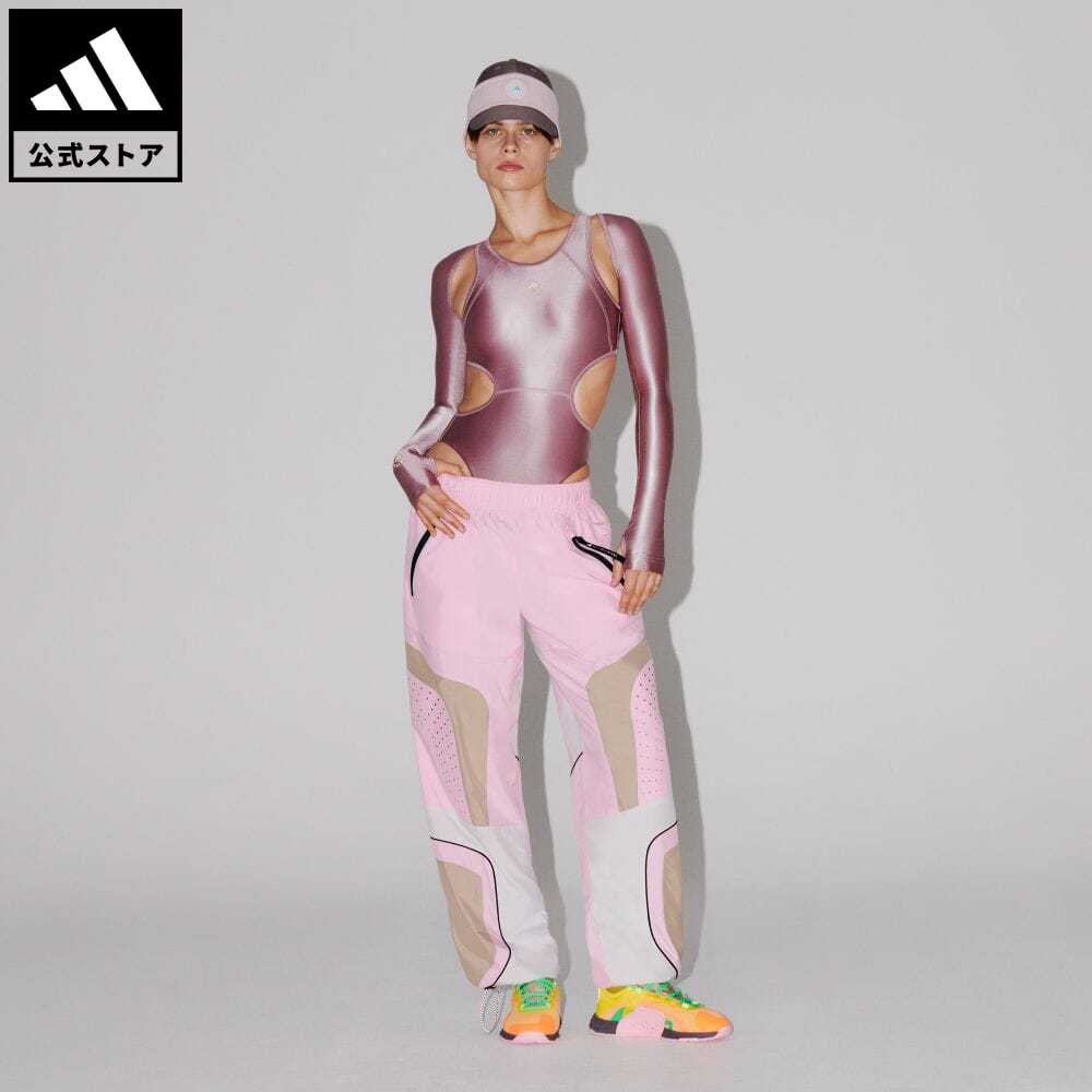 アディダス 【公式】アディダス adidas 返品可 adidas by Stella McCartney ウーブン トラックパンツ バイ ステラ マッカートニー レディース ウェア・服 ボトムス ジャージ パンツ ピンク IN3620 下 notp