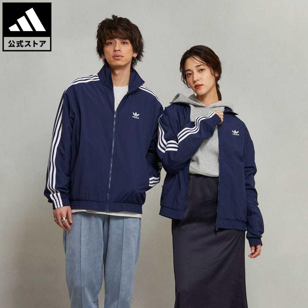 【公式】アディダス adidas 返品可 アディカラー ウーブン ファイヤーバード トラックトップ（ジャージ） オリジナルス メンズ ウェア 服 トップス ジャージ 青 ブルー IT2492 上着