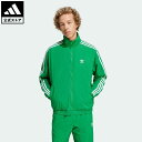 アディダス adidas 返品可 アディカラー ウーブン ファイヤーバード トラックトップ（ジャージ） オリジナルス メンズ ウェア・服 トップス ジャージ 緑 グリーン IT2493 上着