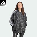 【公式】アディダス adidas 返品可 アディダス オリジナルス プレミアム オーバーサイズ SST リュクス トラックトップ オリジナルス レディース ウェア 服 トップス ジャージ 黒 ブラック IY8054 上着