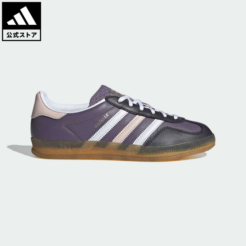 アディダス 【公式】アディダス adidas 返品可 ガゼル インドア / Gazelle Indoor オリジナルス メンズ レディース シューズ・靴 スニーカー 紫 パープル IE2956 ローカット notp