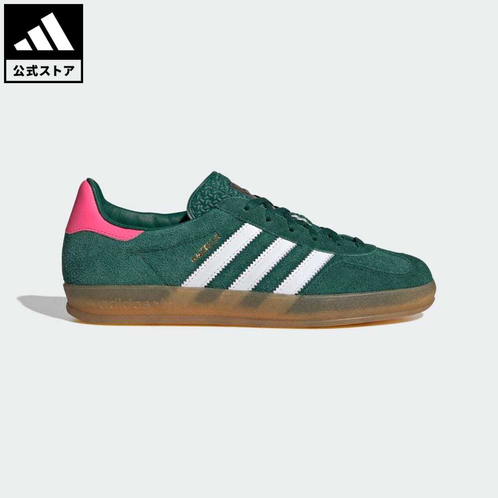 楽天adidas Online Shop 楽天市場店【公式】アディダス adidas 返品可 ガゼル インドア / Gazelle Indoor オリジナルス メンズ レディース シューズ・靴 スニーカー 緑 グリーン IG5929 ローカット notp