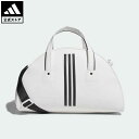 アディダス 【公式】アディダス adidas 返品可 ラッピング不可 ゴルフ スリーストライプス ボストンバッグ レディース アクセサリー バッグ・カバン スポーツバッグ 白 ホワイト IK7403 ボストンバッグ