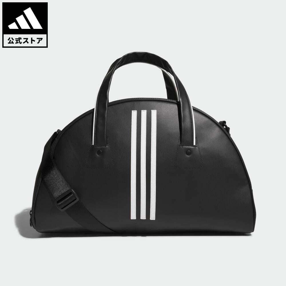 アディダス 【公式】アディダス adidas 返品可 ラッピング不可 ゴルフ スリーストライプス ボストンバッグ レディース アクセサリー バッグ・カバン スポーツバッグ 黒 ブラック IK7404 ボストンバッグ p0517