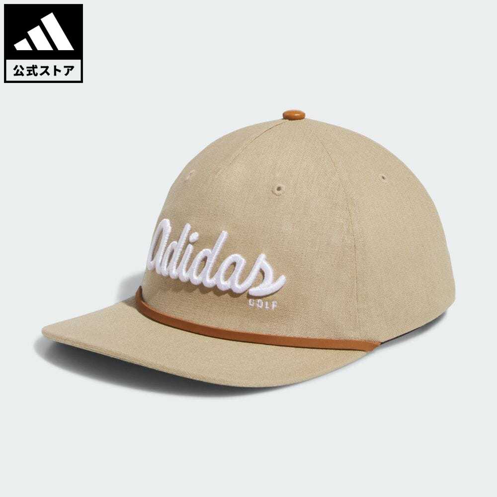 アディダス 【公式】アディダス adidas 返品可 ゴルフ リネン 5パネル キャップ メンズ アクセサリー 帽子 キャップ ブラウン IM9191