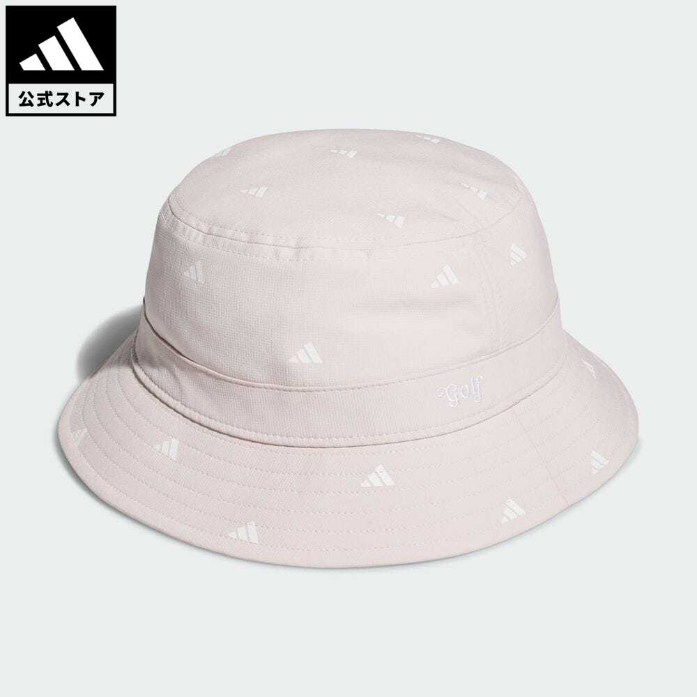 アディダス 【公式】アディダス adidas 返品可 ゴルフ BOSプリント バケットハット レディース アクセサリー 帽子 バケットハット ピンク IM9210