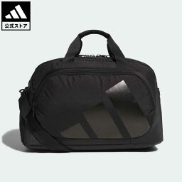 アディダス 【公式】アディダス adidas 返品可 ラッピング不可 ゴルフ シューズポケット付き ボールドロゴダッフルバッグ メンズ アクセサリー バッグ・カバン スポーツバッグ 黒 ブラック IN2682 ボストンバッグ