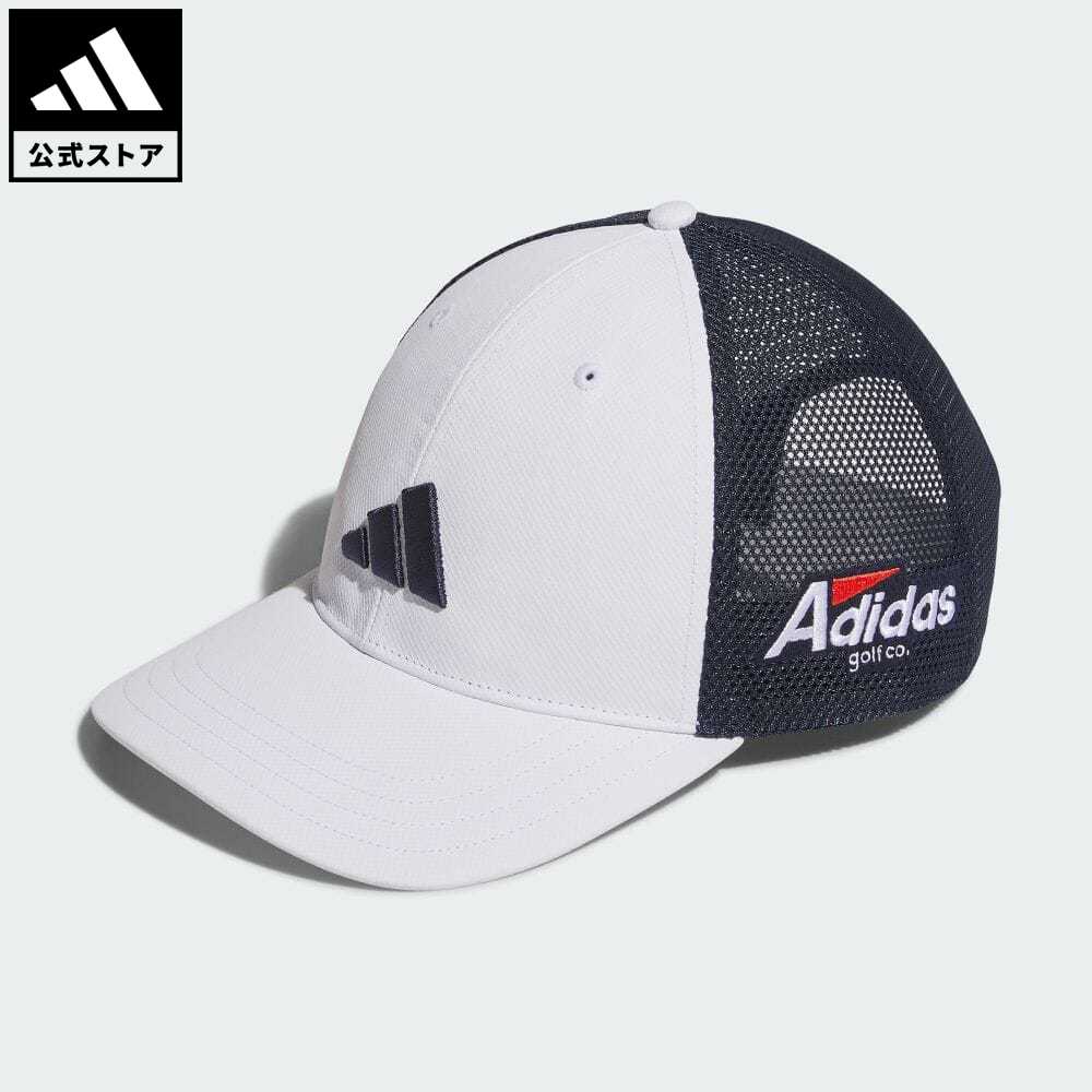 アディダス キャップ メンズ 【公式】アディダス adidas 返品可 ゴルフ サイドロゴ メッシュキャップ メンズ レディース アクセサリー 帽子 キャップ 白 ホワイト IN2730