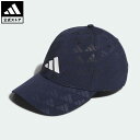 アディダス 【公式】アディダス adidas 返品可 ゴルフ ロゴグラフィック デボスキャップ メンズ レディース アクセサリー 帽子 キャップ 青 ブルー IN2742