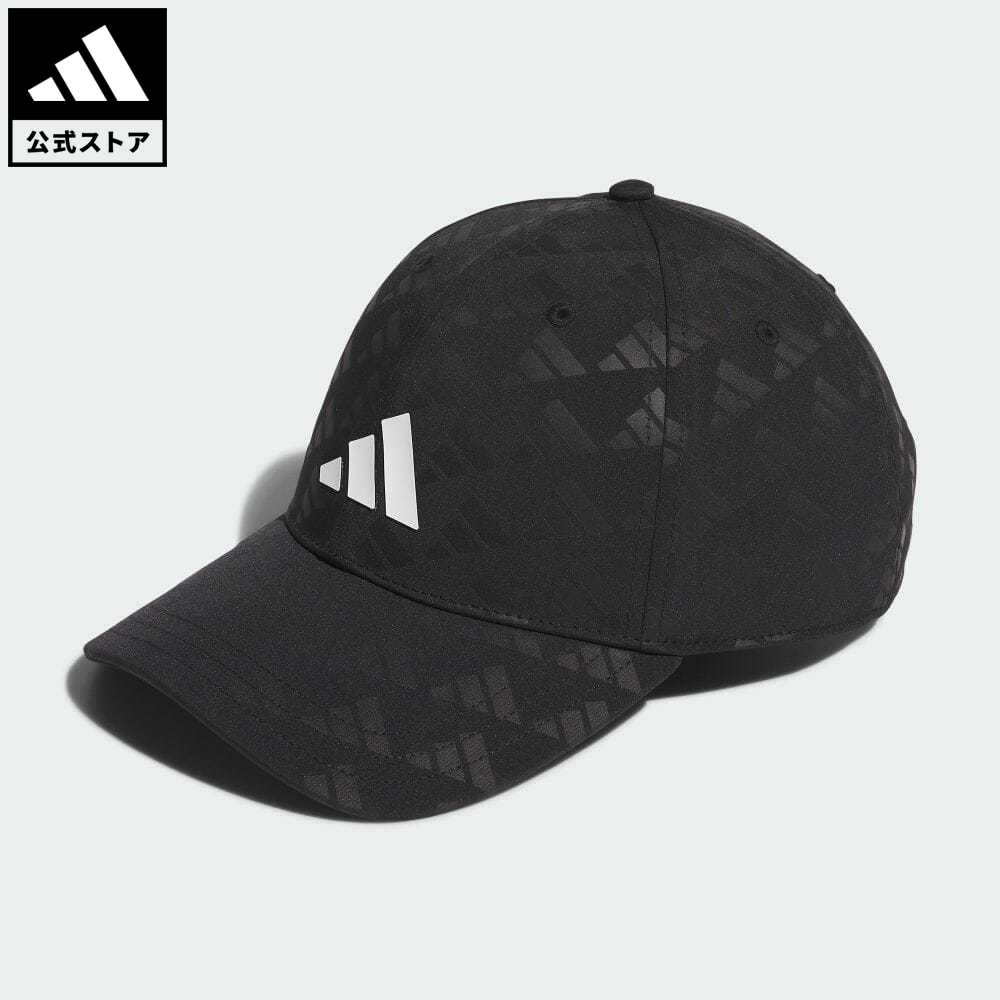 アディダス 【公式】アディダス adidas 返品可 ゴルフ ロゴグラフィック デボスキャップ メンズ レディース アクセサリー 帽子 キャップ 黒 ブラック IN2743