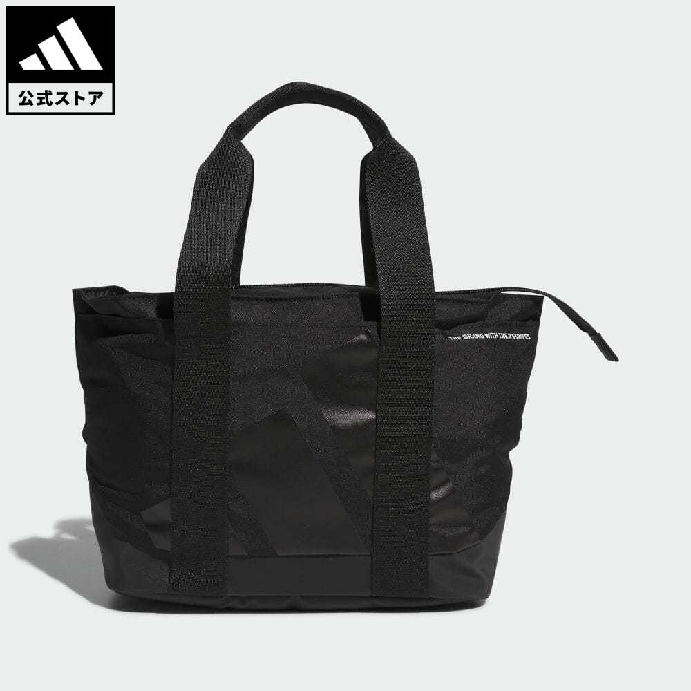 【公式】アディダス adidas 返品可 ゴルフ ボールドロゴ ラウンドトートバッグ メンズ アクセサリー バッグ・カバン ハンドバッグ 黒 ブラック IN2776