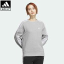 【公式】アディダス adidas 返品可 エッセンシャルズ プラス スリーストライプス フレンチテリー クルーネックスウェットシャツ スポー..