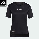 【公式】アディダス adidas 返品可 アウトドア テレックス マルチ 半袖Tシャツ アディダス テレックス レディース ウェア・服 トップス Tシャツ 黒 ブラック HM4041 半袖