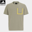 【公式】アディダス adidas 返品可 アウトドア ナショナル ジオグラフィック 半袖Tシャツ アディダス テレックス メンズ ウェア 服 トップス Tシャツ 緑 グリーン IS9519 半袖