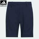 【公式】アディダス adidas 返品可 ゴルフ BOYS プルオン ストレッチ撥水ショーツ キッズ／子供用 ウェア・服 ボトムス ハーフパンツ 青 ブルー IU3505