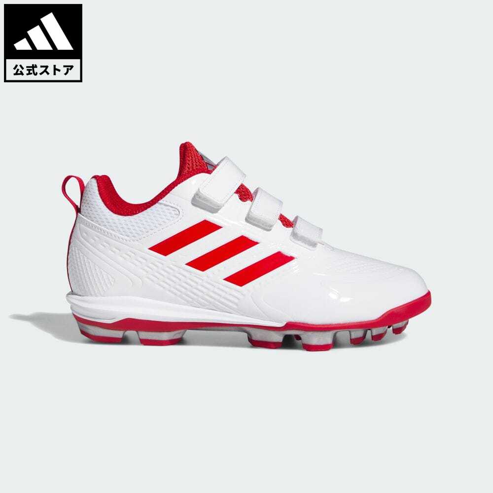 【公式】アディダス adidas 返品可 野球・ベースボール スタビル 5ポイント ロー AC ベースボール スパイク / Stabile 5 Point Low AC Baseball Cleats キッズ／子供用 シューズ・靴 スポーツシューズ 白 ホワイト GW1954