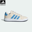 楽天adidas Online Shop 楽天市場店【公式】アディダス adidas 返品可 グランドコート 2.0 キッズ / GrandCourt 2.0 Kids スポーツウェア キッズ／子供用 シューズ・靴 スニーカー 白 ホワイト ID7869 テニスシューズ ローカット