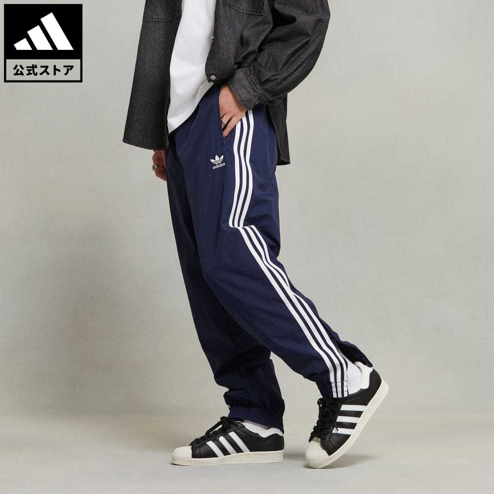 【公式】アディダス adidas 返品可 アディカラー ウーブン ファイヤーバードトラックパンツ（ジャージ） オリジナルス メンズ ウェア・服 ボトムス ジャージ パンツ 青 ブルー IT2500 下 p0517 父の日