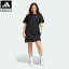 【公式】アディダス adidas 返品可 トレフォイル ワンピース オリジナルス レディース ウェア・服 オールインワン ワンピース 黒 ブラック IU2404 母の日