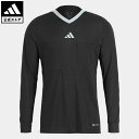 【公式】アディダス adidas 返品可 サッカー REF 22 ジャージー長袖 メンズ ウェア 服 トップス ユニフォーム 黒 ブラック HP0751 p0420