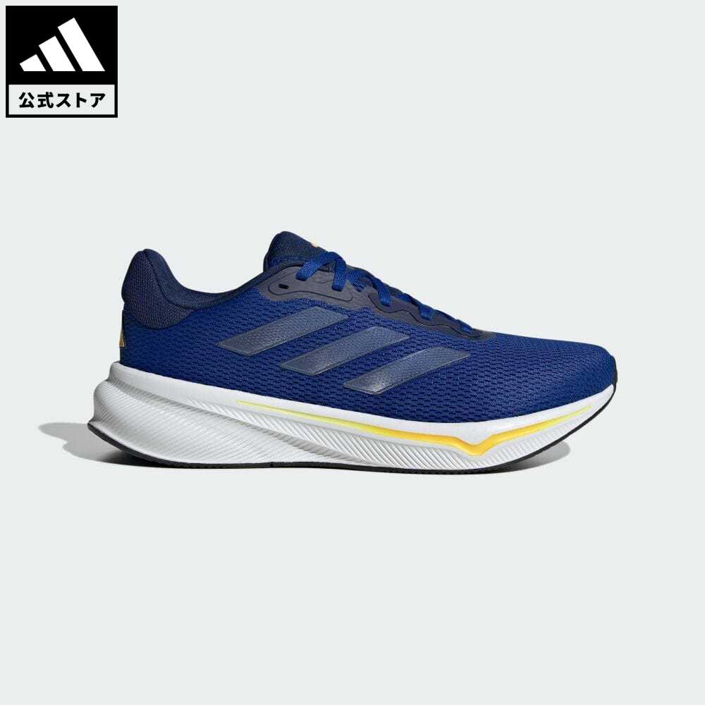 【公式】アディダス adidas 返品可 ランニング レスポンス / Response メンズ シューズ・靴 スポーツシューズ 青 ブルー IF8597 ランニングシューズ p0517