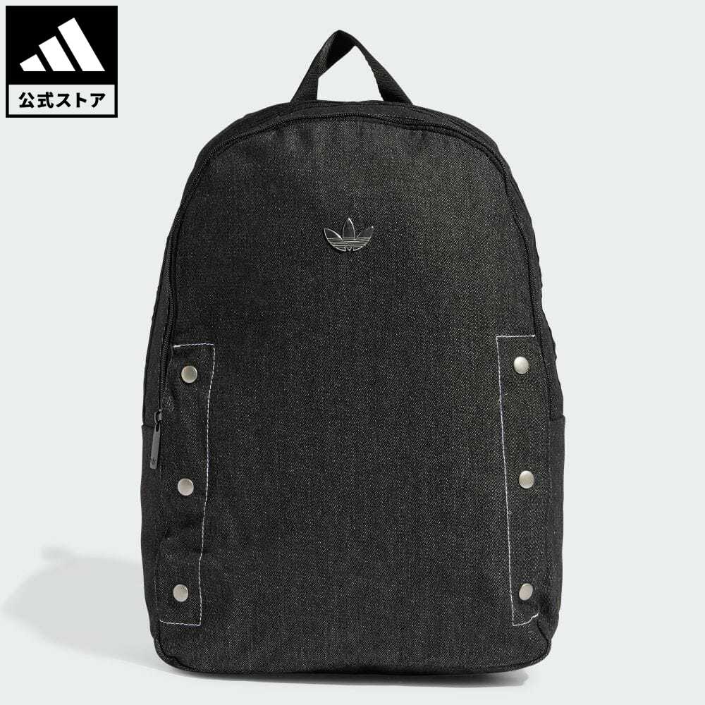 【1,000円OFFクーポン対象 6/4 20:00〜6/11 1:59】【公式】アディダス adidas 返品可 デニム バックパック オリジナルス レディース アクセサリー バッグ・カバン バックパック/リュックサック 黒 ブラック IT7358 リュック