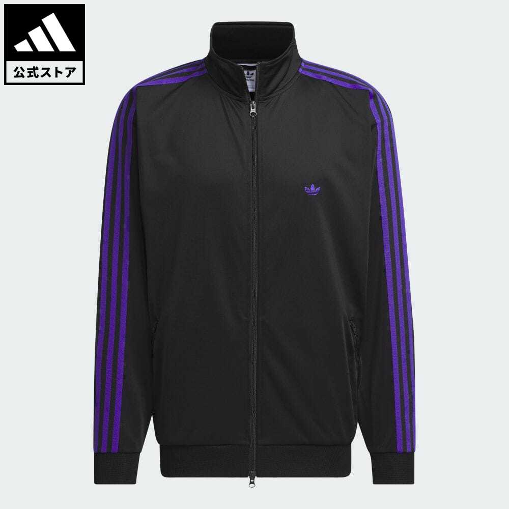 【公式】アディダス adidas 返品可 トラックジャケット（ジェンダーニュートラル） オリジナルス メンズ レディース ウェア 服 アウター ジャケット ジャージ 黒 ブラック IZ4923 notp 上着