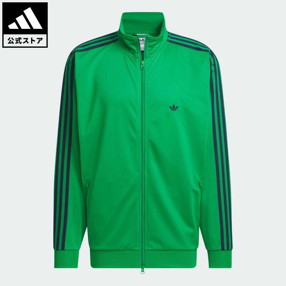 楽天adidas Online Shop 楽天市場店【公式】アディダス adidas 返品可 トラックジャケット（ジェンダーニュートラル） オリジナルス メンズ レディース ウェア・服 アウター ジャケット ジャージ 緑 グリーン IZ4924 notp 上着