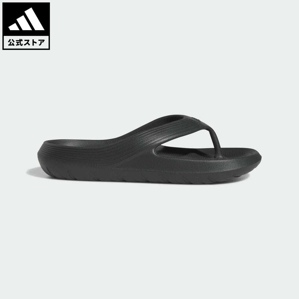 【公式】アディダス adidas 返品可 Adicane フリップフロップ / Adicane Flip-Flops スポーツウェア メンズ レディース シューズ・靴 サンダル Slide / スライド グレー HQ9921