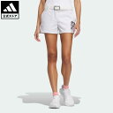 【公式】アディダス adidas 返品可 ゴルフ マイクロミニ ドライショーツ レディース ウェア・服 ボトムス ショートパンツ・短パン 白 ホワイト IN2787