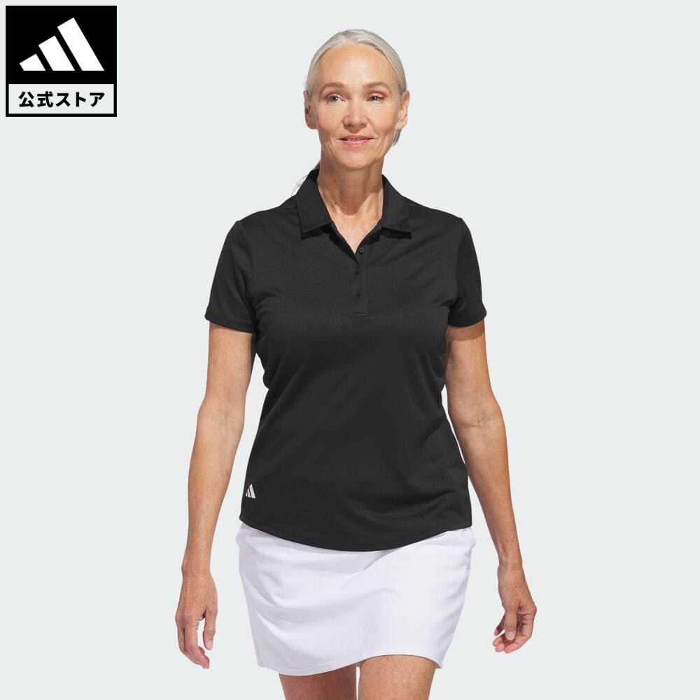 アディダス ポロシャツ レディース 【公式】アディダス adidas 返品可 ゴルフ W PERF SLD SS P レディース ウェア・服 トップス ポロシャツ 黒 ブラック IN9924