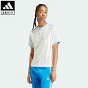 アディダス Tシャツ レディース 【公式】アディダス adidas 返品可 スリーストライプス半袖Tシャツ オリジナルス レディース ウェア・服 トップス Tシャツ 白 ホワイト IR7469 半袖 母の日