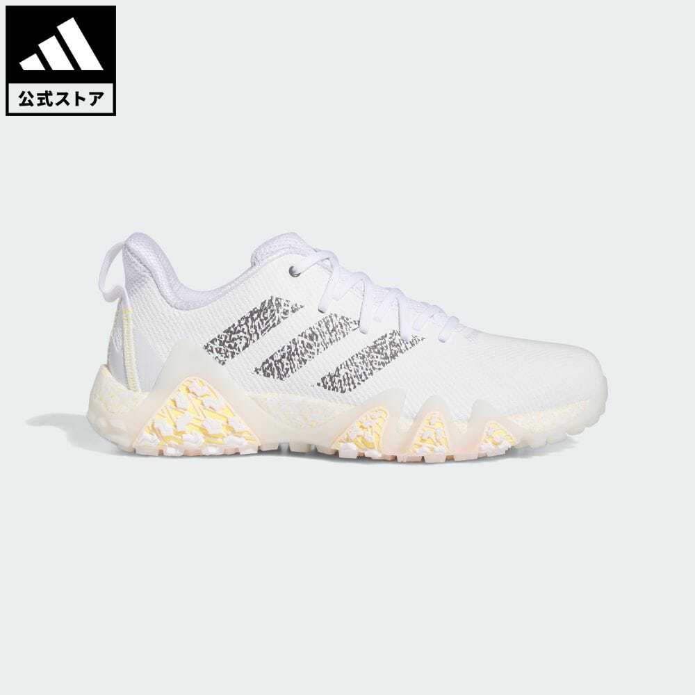 【公式】アディダス adidas 返品可 ゴルフ コードカオス22 / Codechaos 22 メンズ シューズ 靴 スポーツシューズ 白 ホワイト IE8308 p0517