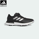 アディダス adidas 返品可 ゴルフ ウィメンズ S2G ボア 24 レディース シューズ・靴 スポーツシューズ 黒 ブラック IF0321