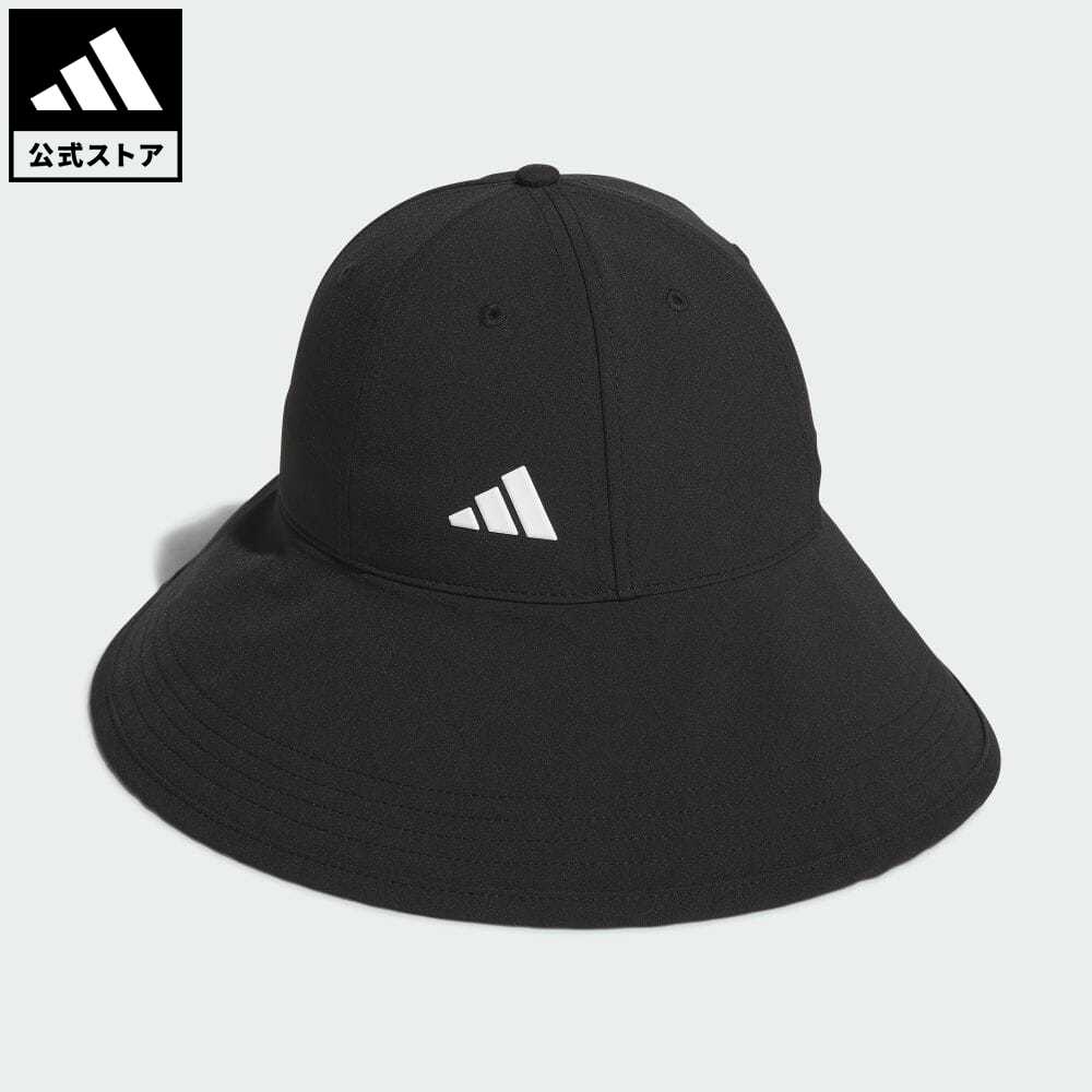 アディダス 【公式】アディダス adidas 返品可 ゴルフ ワイドブリム キャップ レディース アクセサリー 帽子 ハット 黒 ブラック IK9758